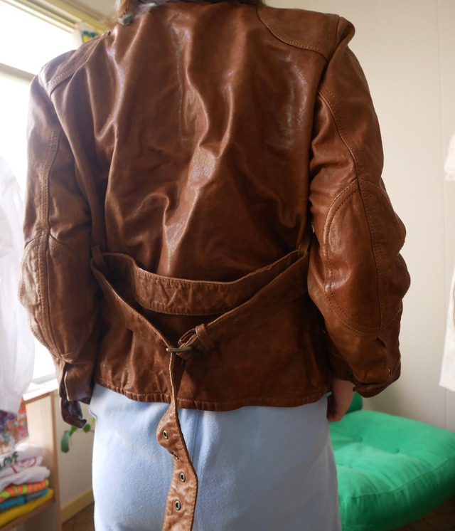 beautiful people Leather Safari Jacket