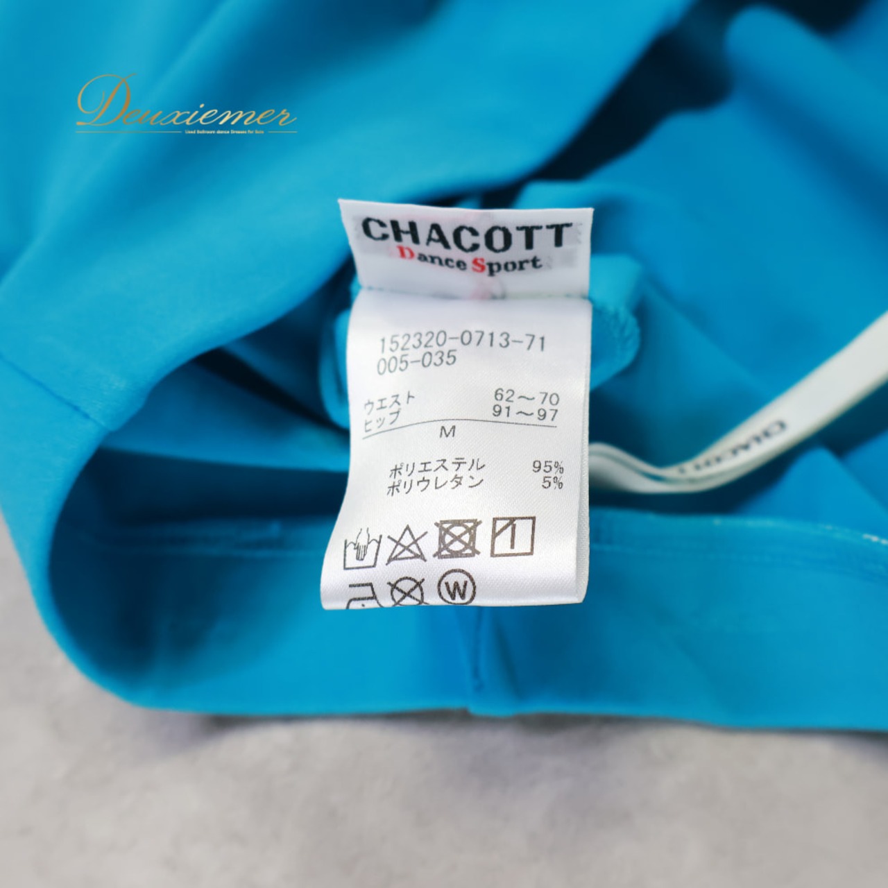 社交ダンス 衣装 Chacott チャコット スカート レッスンウェア ブルー系 グリーン系 無地 シンプル 練習 レッスン 伸縮 ストレッチ 青 緑 アシンメトリー おしゃれ かわいい 上品 ダンス衣装 イベント ステージ パーティー