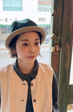 jamiro Green &beige color(potto.✖︎dunch hat factory)