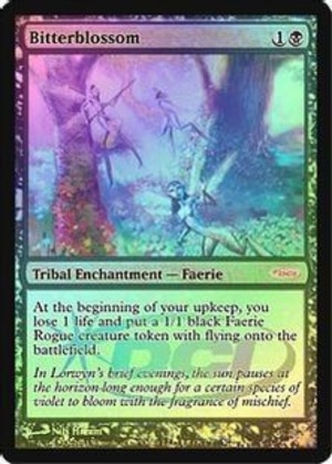 MTG《苦花/Bitterblossom》英語 Foil ※プレイ用