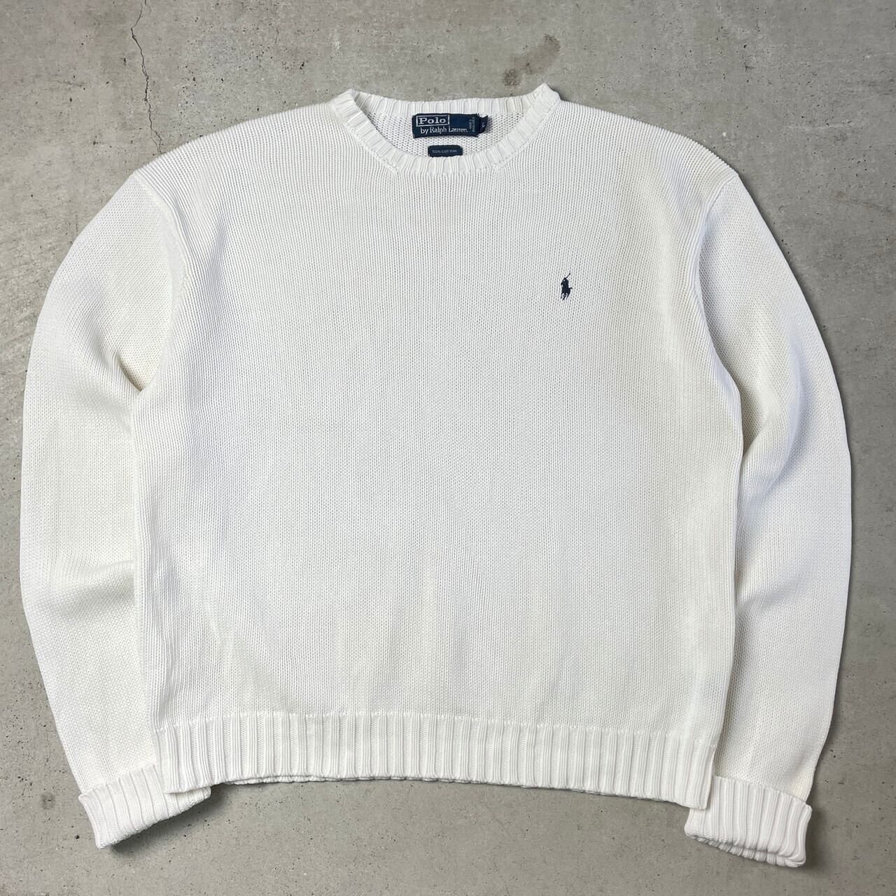 90年代 Polo by Ralph Lauren ポロバイラルフローレン コットンニット 