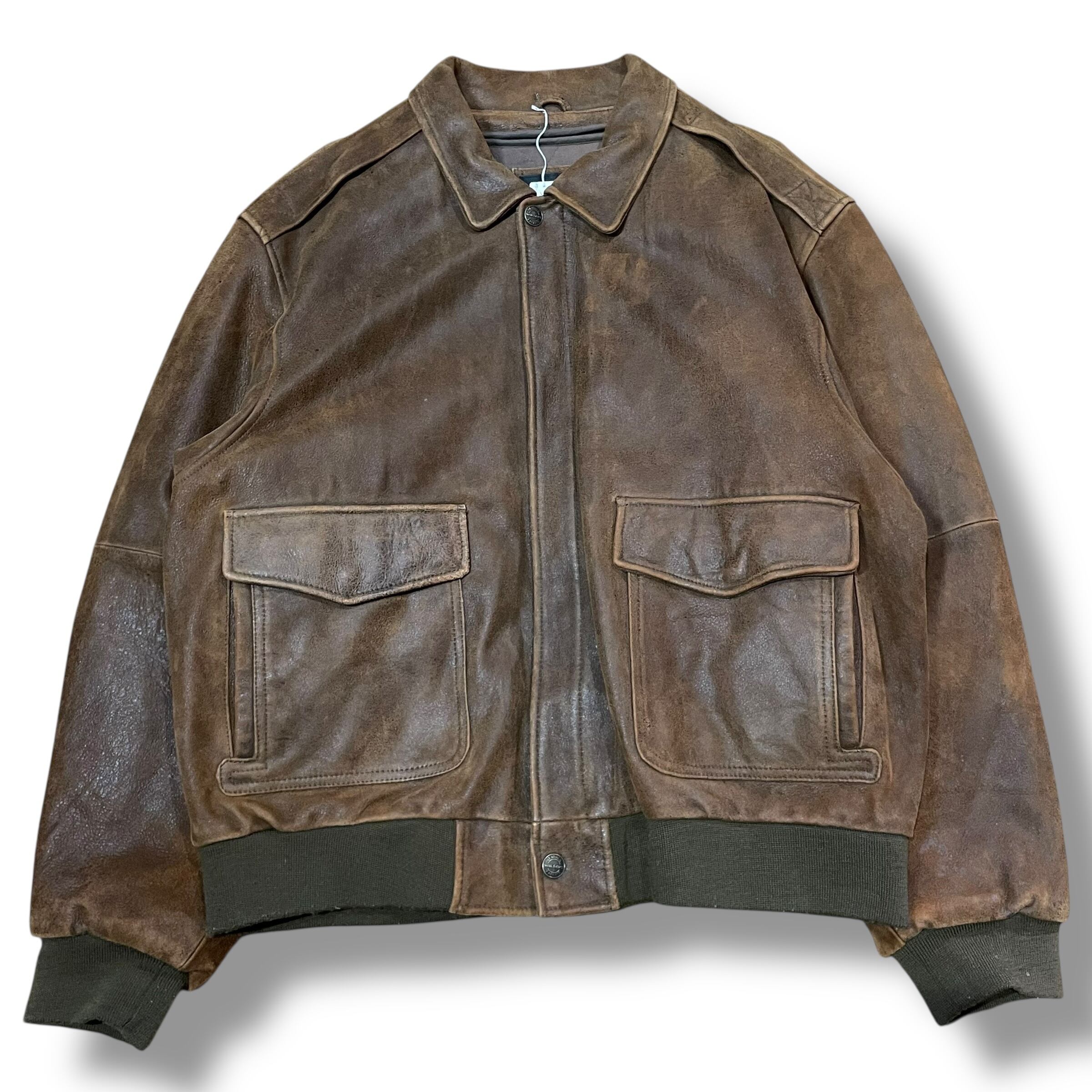 S】【80~90年代】CHEVIGNON レザージャケット 革ジャン シープスキン