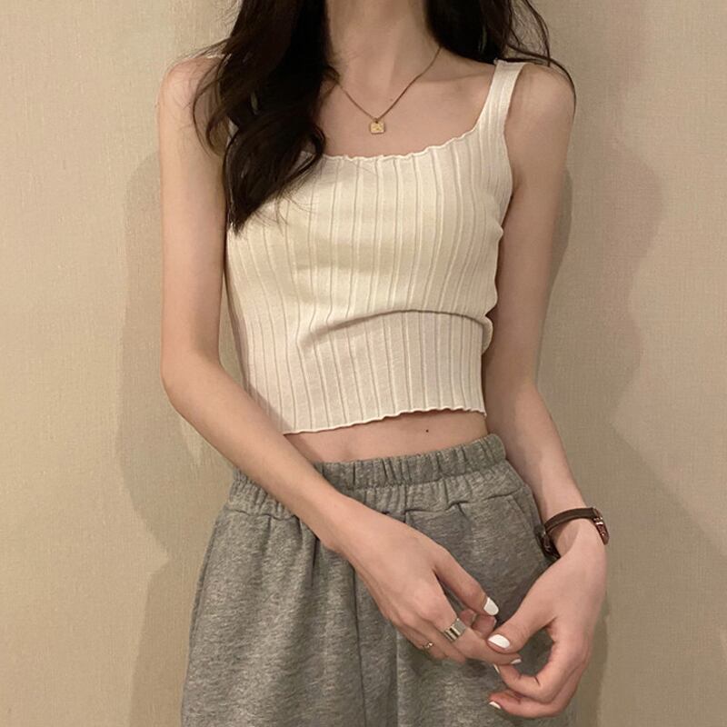 ニットサマーショートトップス 夏物 スーパーモール66429531938