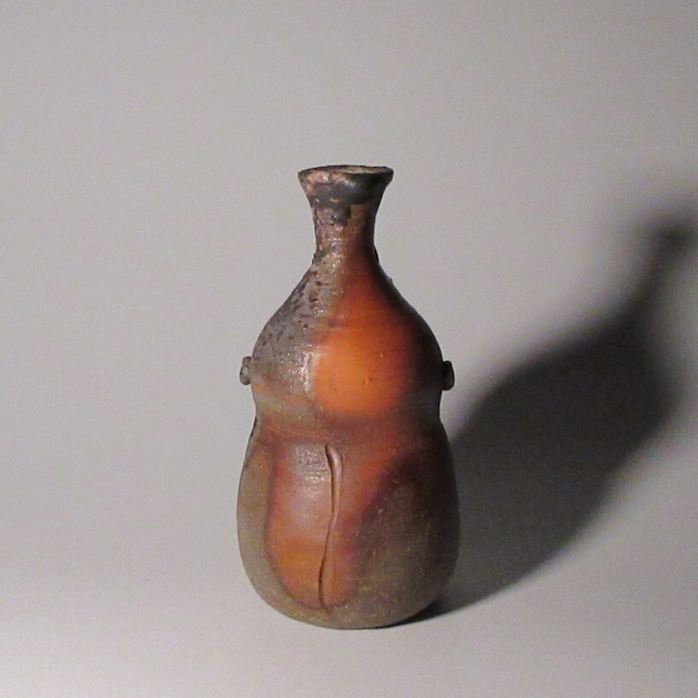 備前窯変徳利 Bizen sake vessel