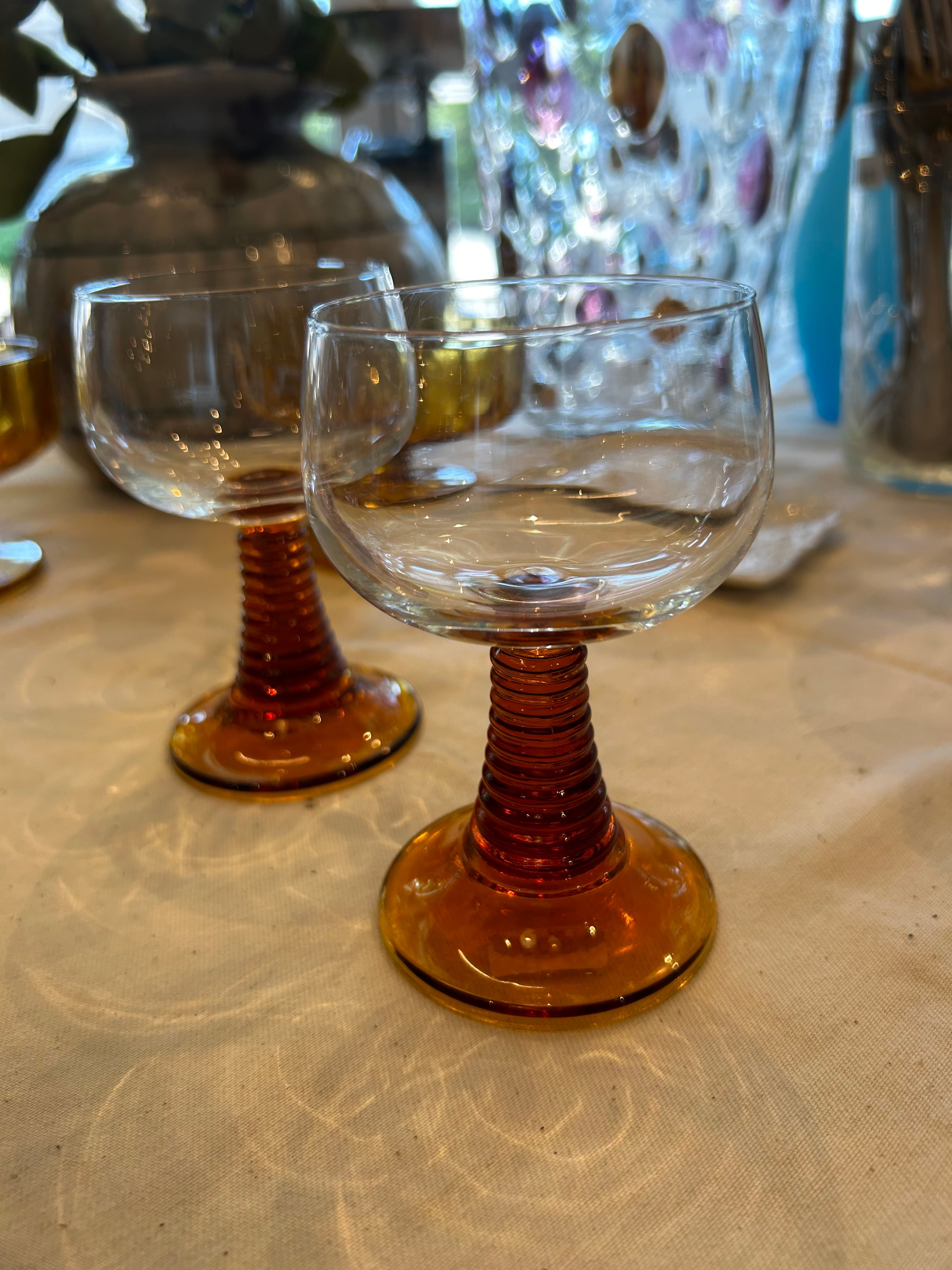 フランス レーマー杯 レーマーグラスアンバー | 古道具とれじ