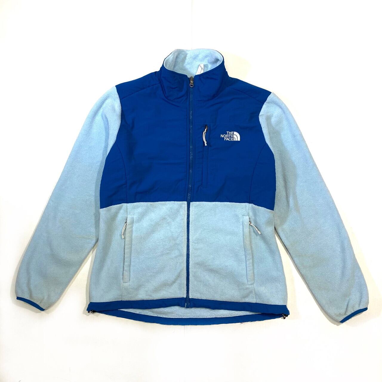 訳あり特価 ザ ノースフェイス デナリ ナイロンxフリースジャケット レディースl 古着 The North Face アウトドアジャケット Polartec ブルー ライトブルー 青 水色 ブルゾン ジャケット Sa50 Al2110 Cave 古着屋 公式 古着通販サイト