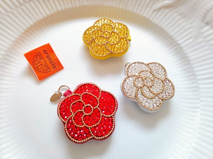 【受注製作】マグネットブローチ(カメリア)3色