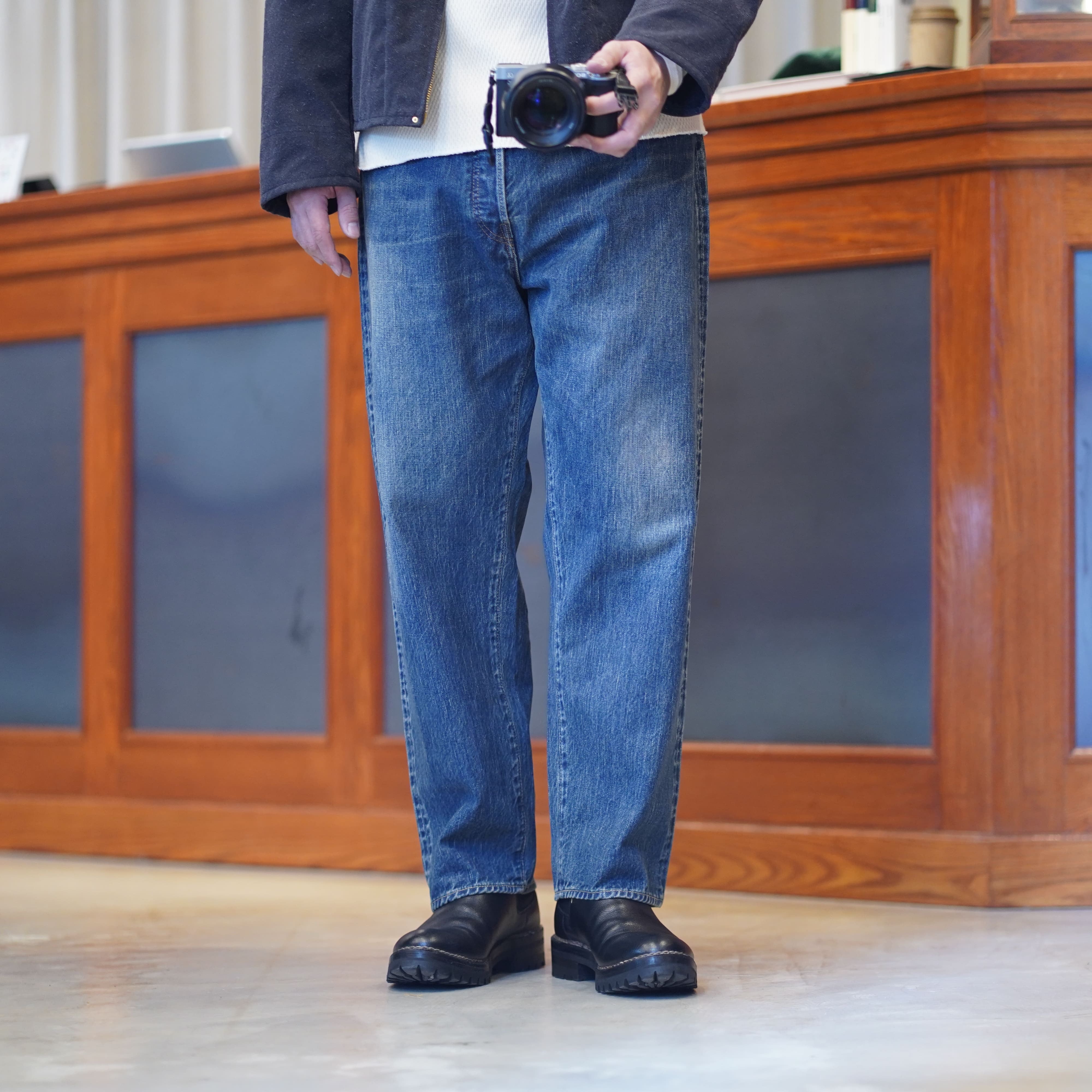 21aw a.presse washed denim wide pants 36メンズ - dgw-widdersdorf.de