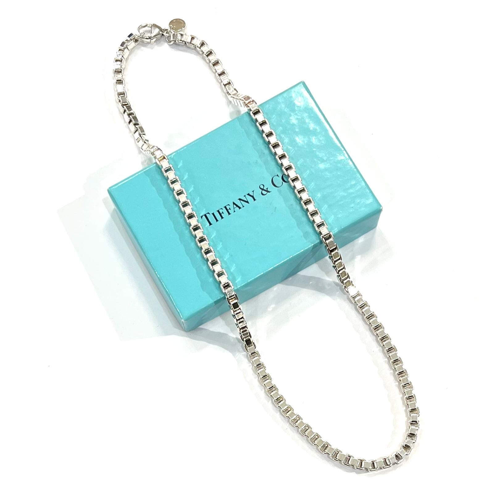 TIFFANY&CO. 】 2862 ティファニー 名作ベネチアンチェーン ネックレス