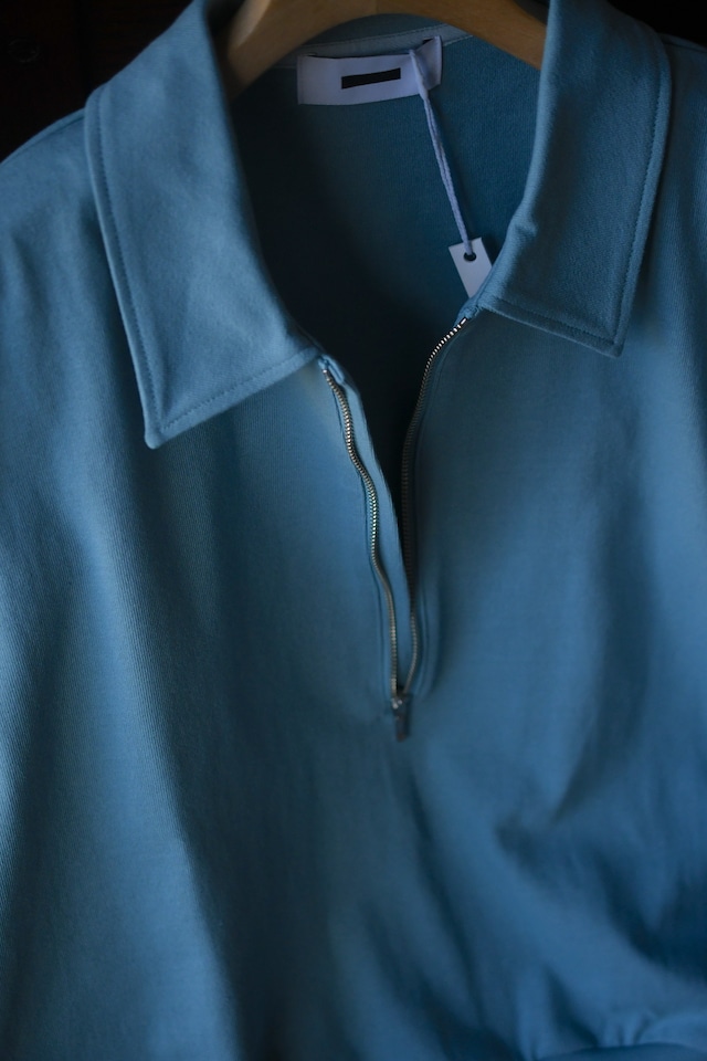 REVERBERATE / HALF ZIP JERSEY (L.BLUE)