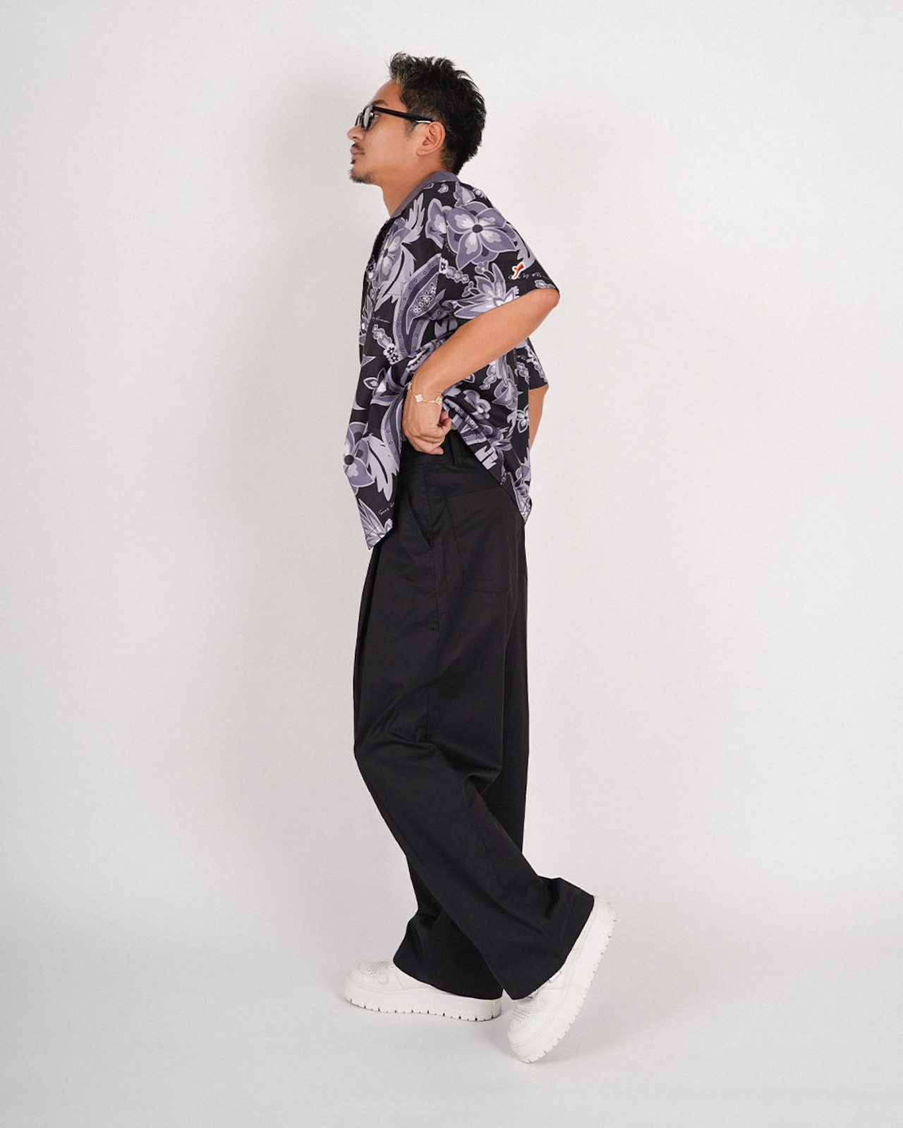 【#Re:room】TUCK WIDE CHINO PANTS［REP329］