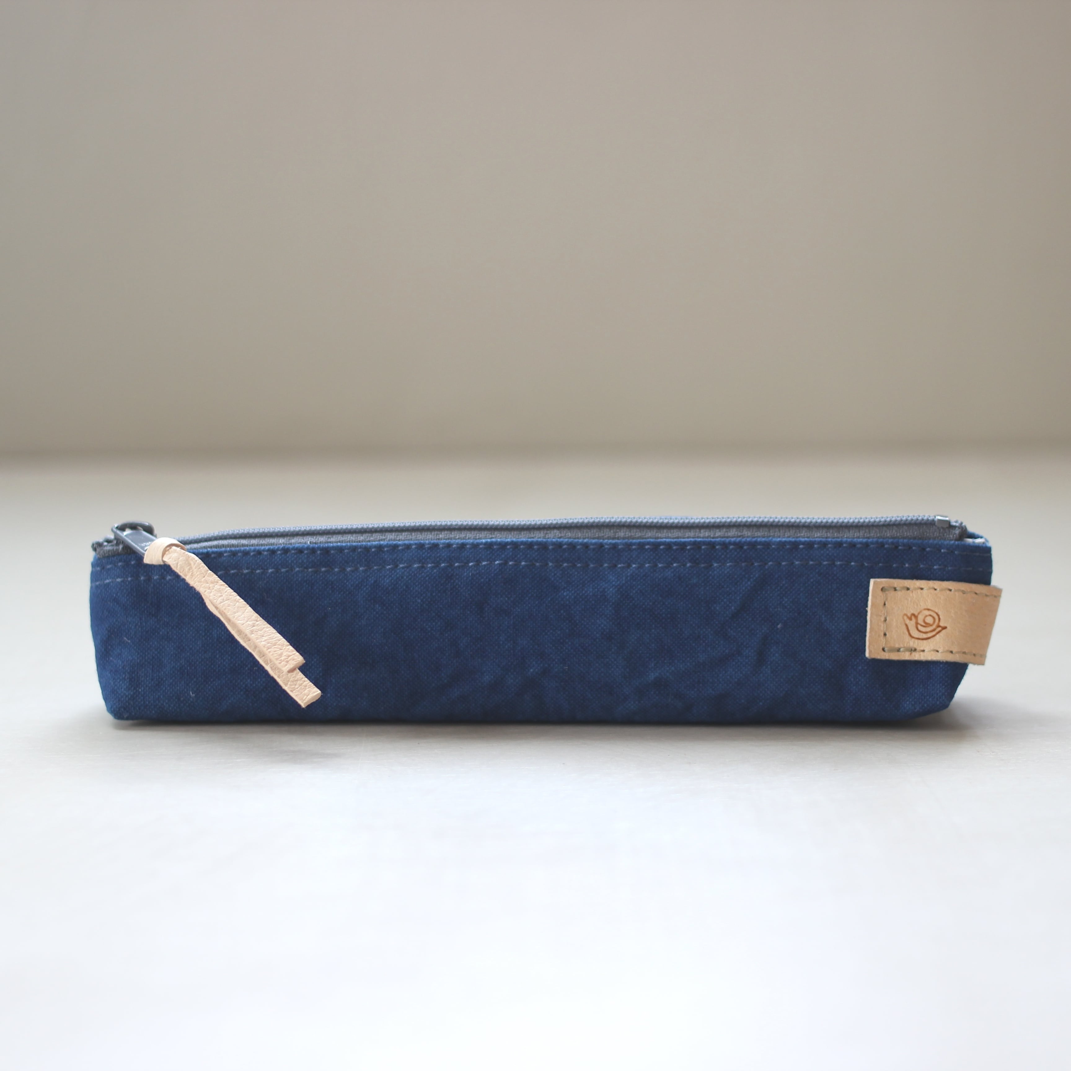 藍染ペンケース | かばんやえいえもん