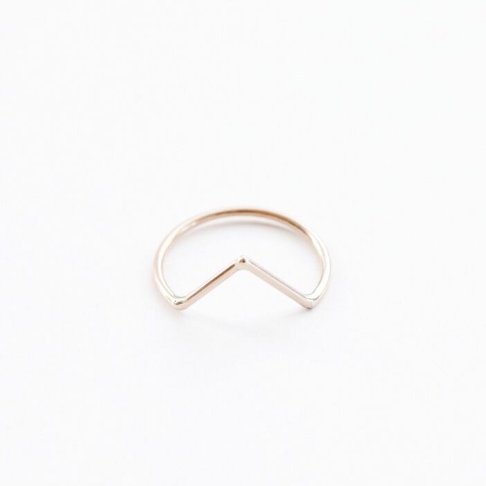 【SPECIAL  SALE!】 ANOTHER FEATHER / DART RING GOLD