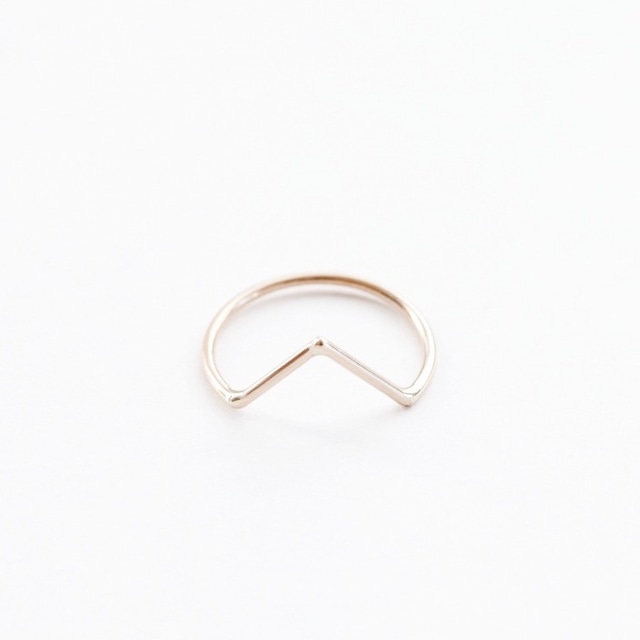 【SPECIAL  SALE!】 ANOTHER FEATHER / DART RING GOLD