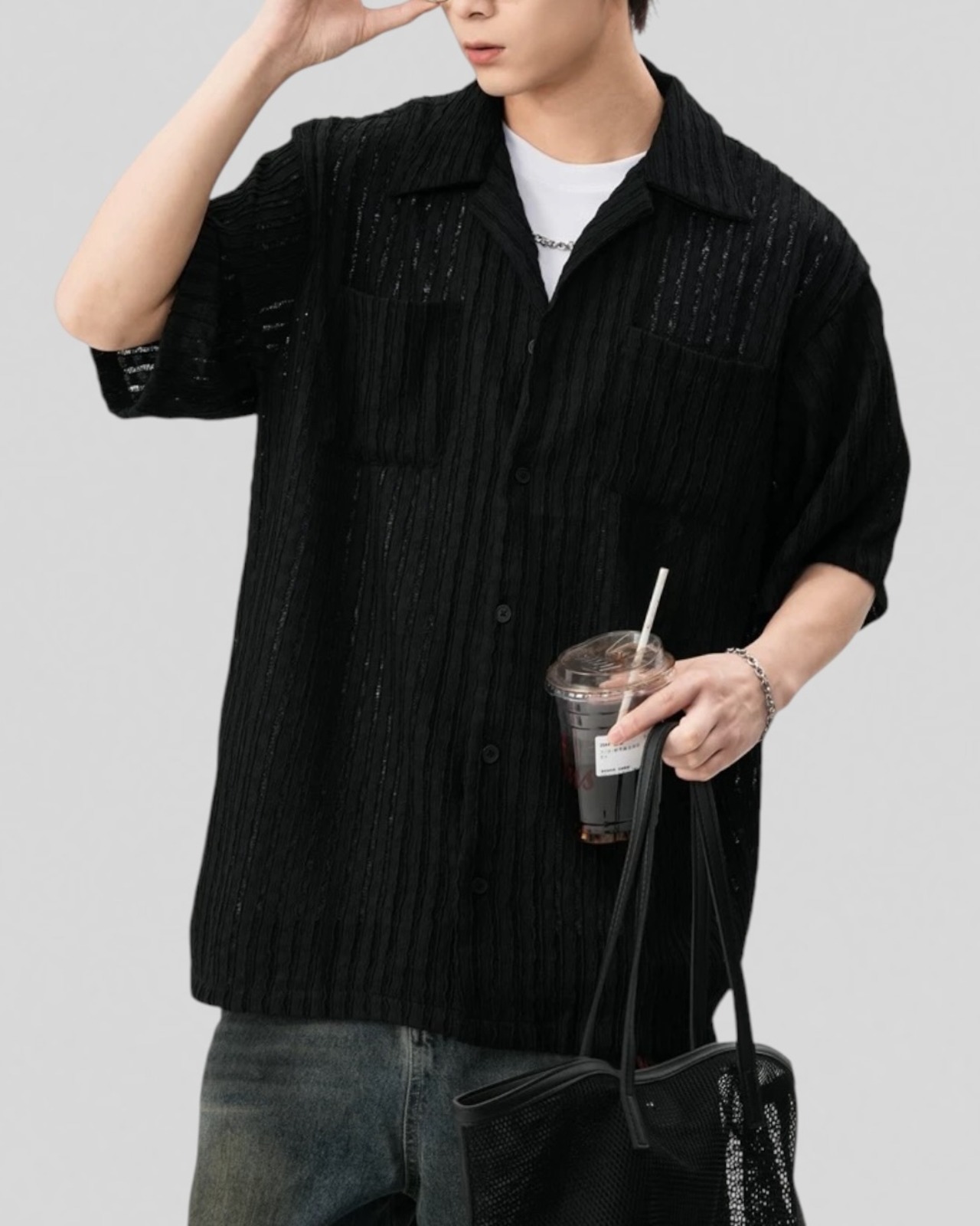Sheer Layer Shirt（100％/10％）