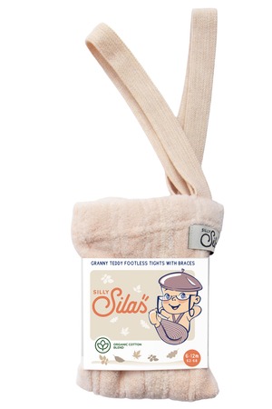 ≪ 2026年 9月上旬 〜 年9月下旬入荷予定ご予約商品 ≫SILLY Silas Granny Teddy Warmy Footless Collection  Silky Peach