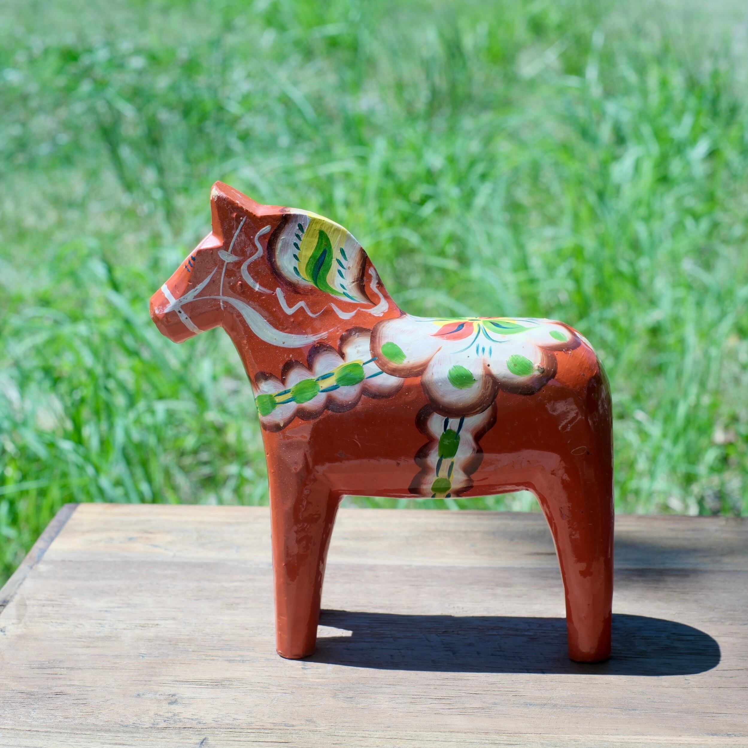 Dalahäst Dala Horse ダーラヘスト ダーラナホース レッド 16cm