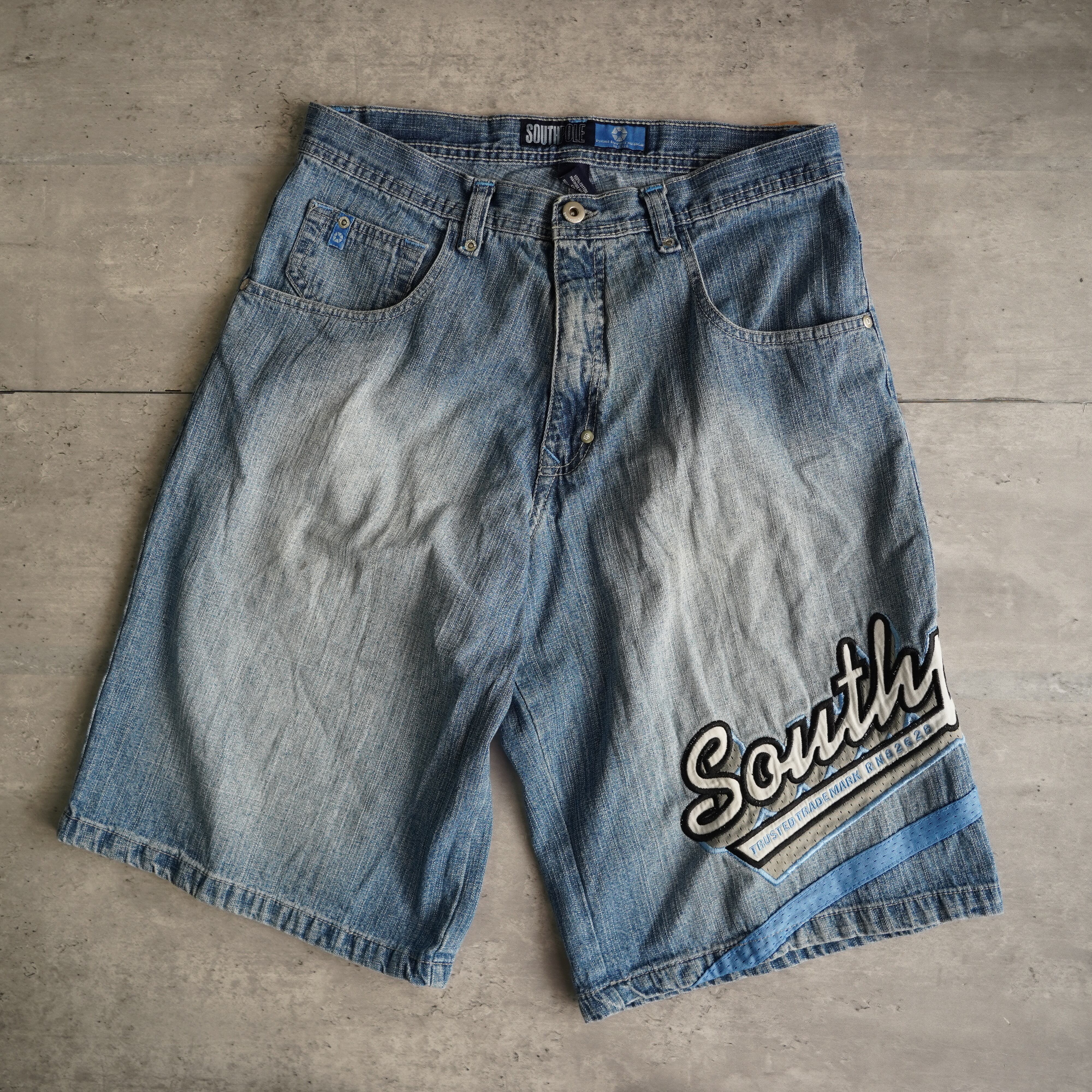 SOUTHPOLE 32デニム ハーフパンツ ショートパンツ パンツ south pole デニム SOUTHPOLE デニムショートパンツ 32 SOUTH