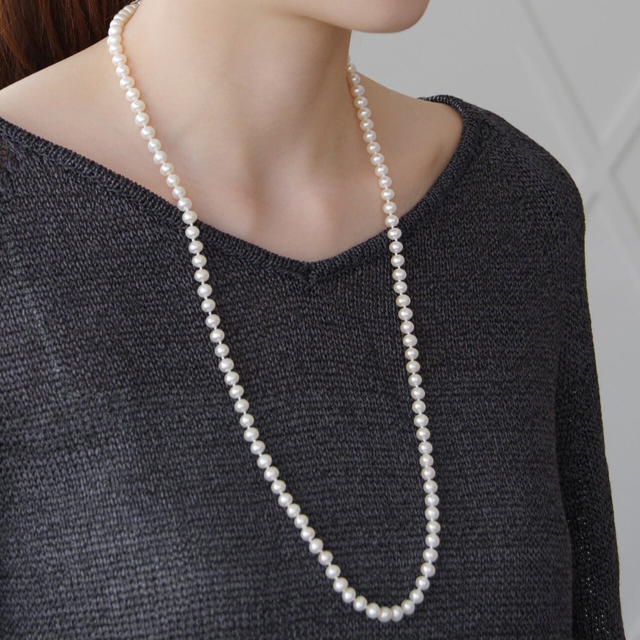 K18/K10 淡水パールネックレス 70cm【MKY0088N1】 | MONICE/モニス