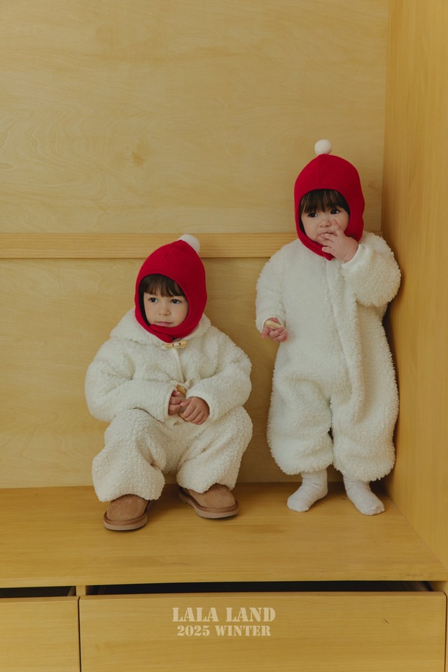 〚予約〛poodle zip suit <baby>