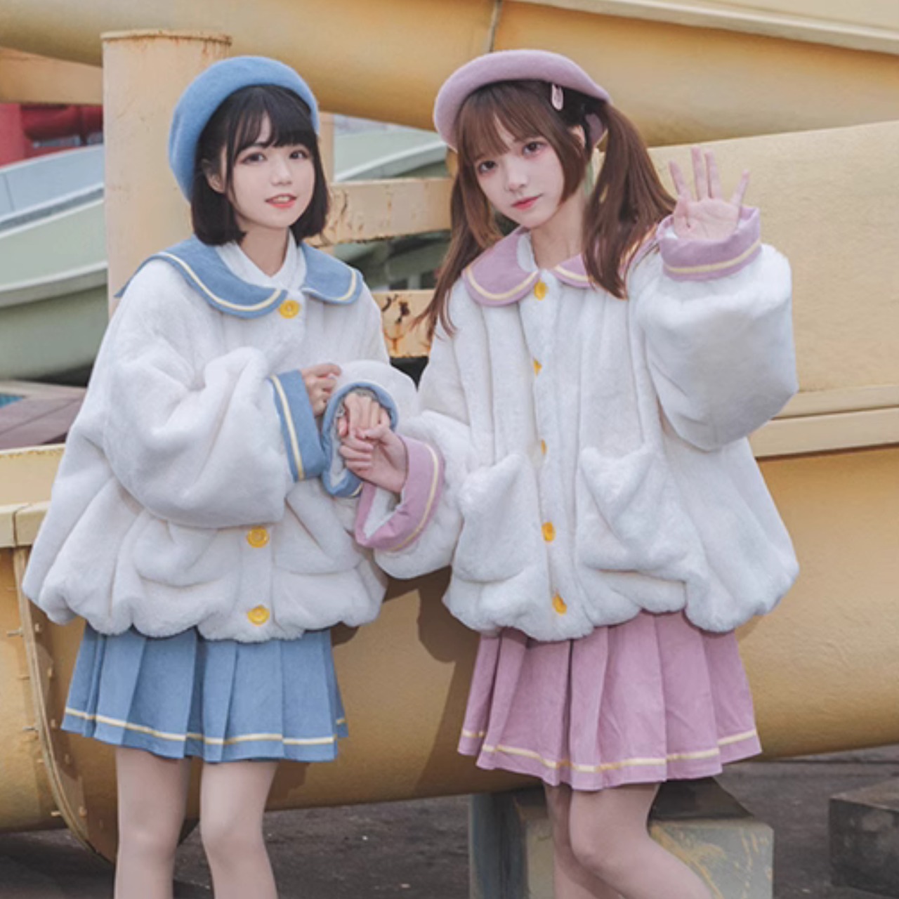 ゆめかわいい うさぎ ジャンパー 原宿