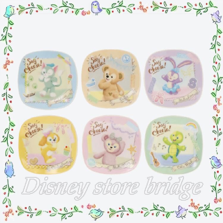 小皿 6枚 セイチーズ ダッフィーのセイチーズ 2020 東京 ディズニー シー 限定 公式 ダッフィー&フレンズ