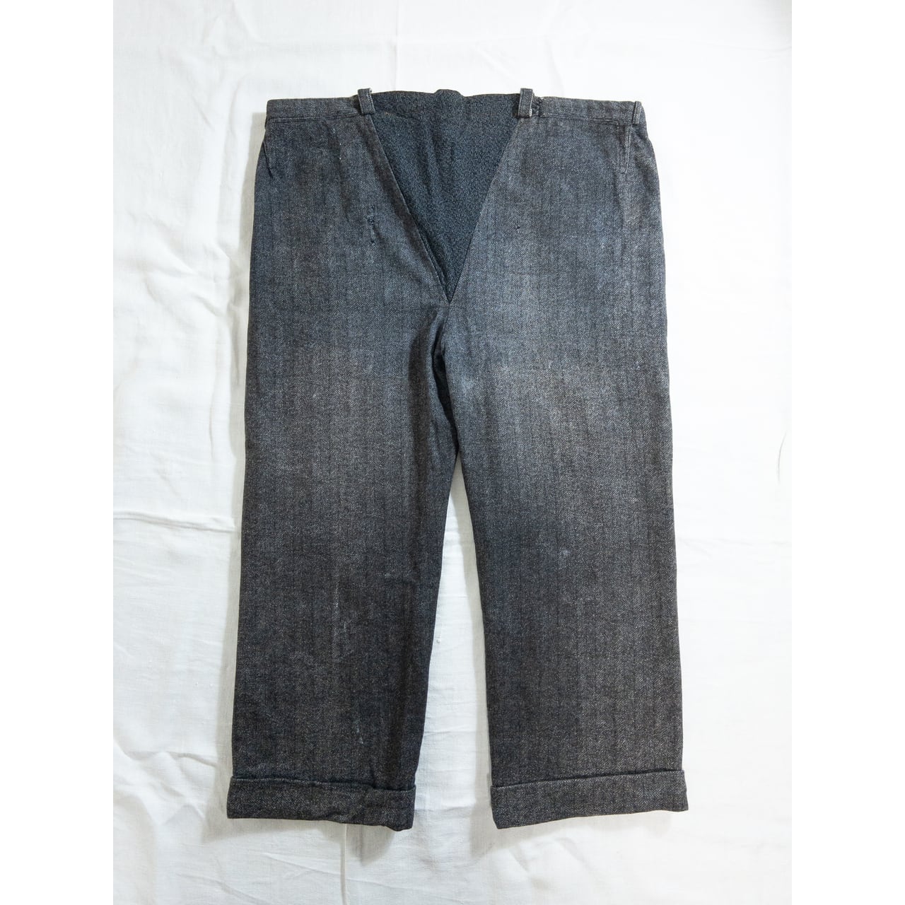 30s French Wool Work Trousers ボロ 希少 ユーロ 1930s 