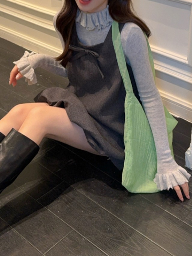 フリルタートルネック LK1760