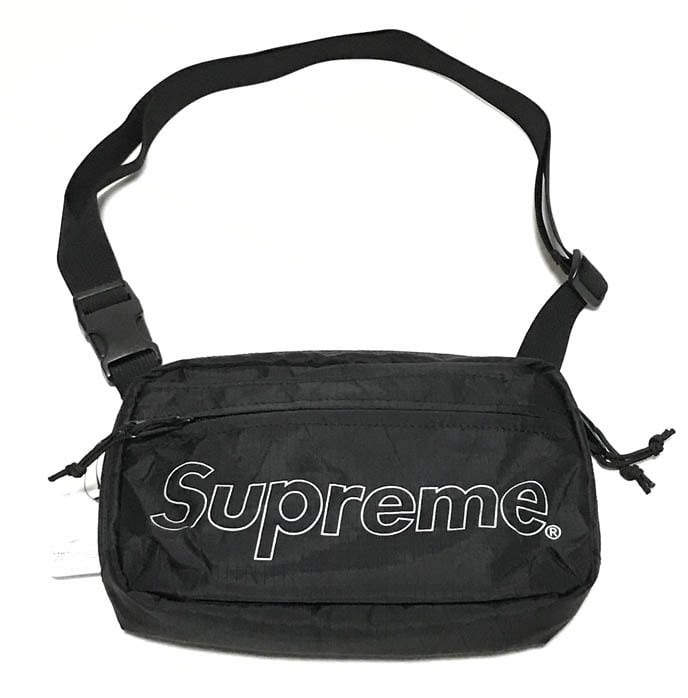 Supreme Black Shoulder Bag 18AW (シュプリーム ショルダーバッグ 黒