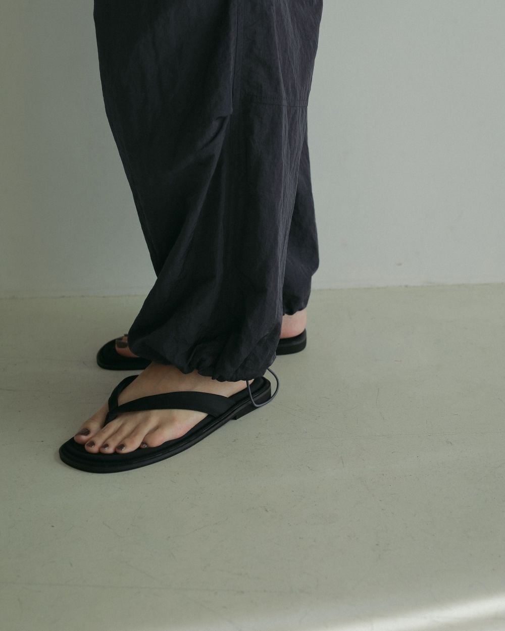 anuke 】square Tong Sandals | valance 福井｜レディース セレクト