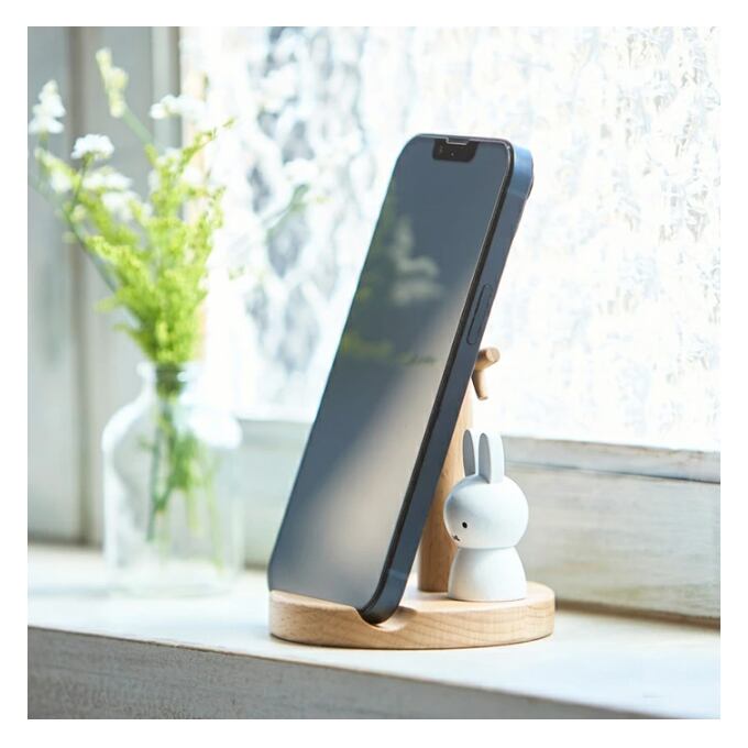 ニチガン ミッフィー スマホスタンド デスク ドール スマートフォン