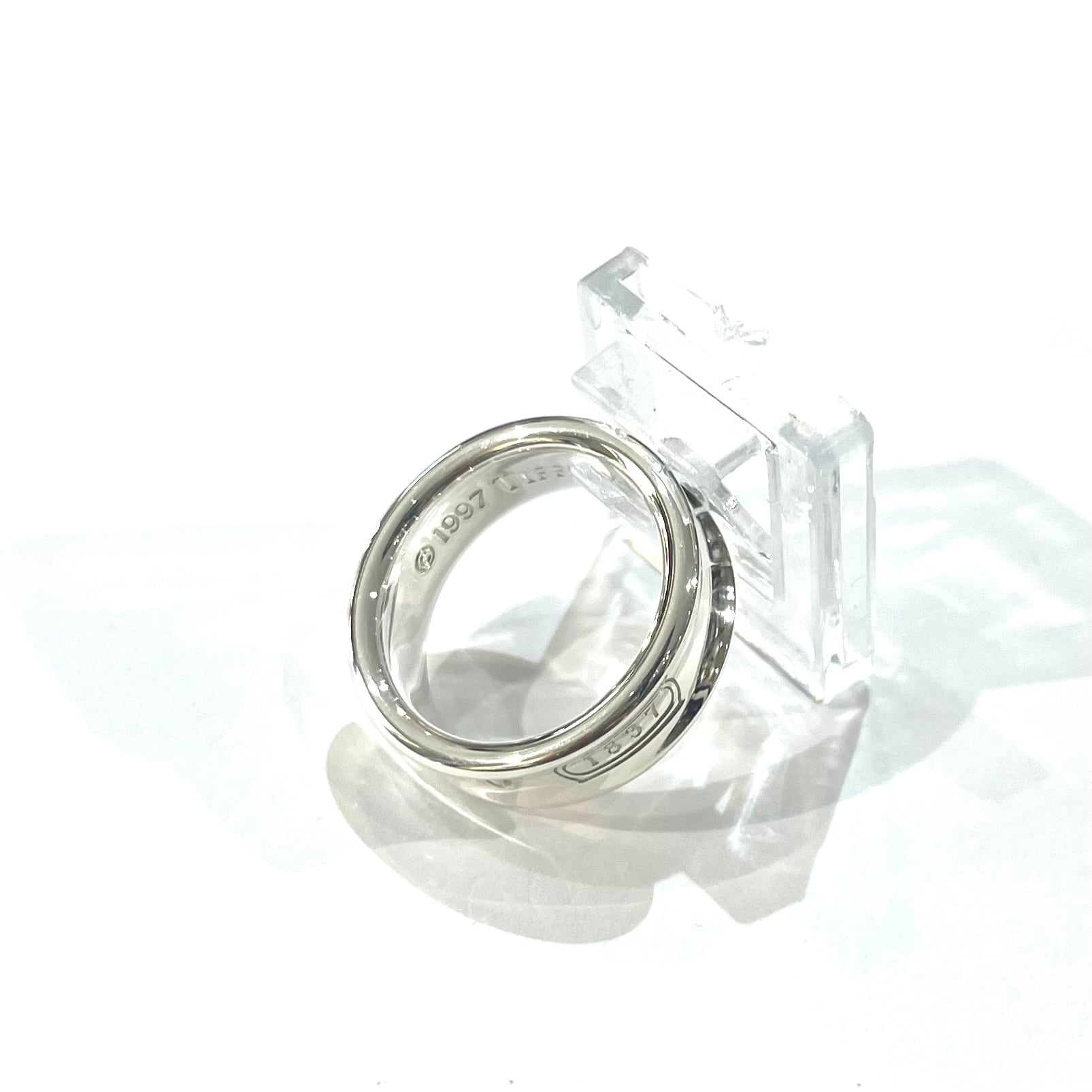 TIFFANY&CO】 【14号 】2419 T&CO ナローシルバー925ヴィンテージ