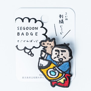 ≪SEGODON BADGE≫　" ロケット(内之浦) " バージョン