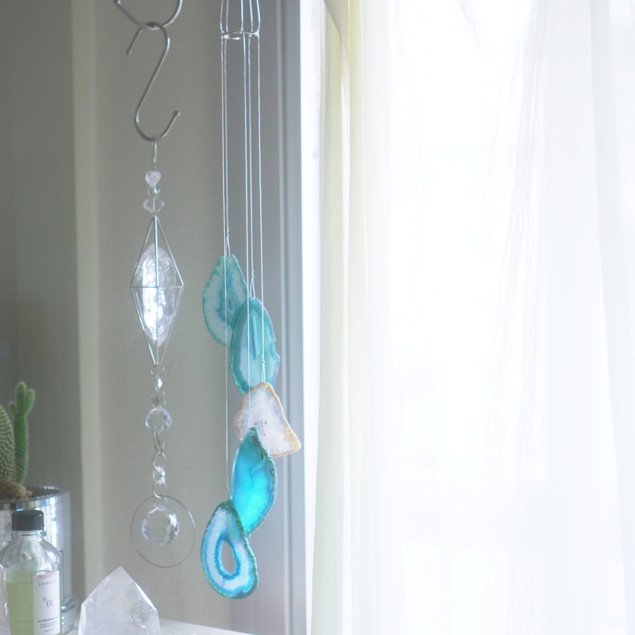 Blue Bird 02 - アゲートヒーリングチャイム / Agate Healing Chime 1154