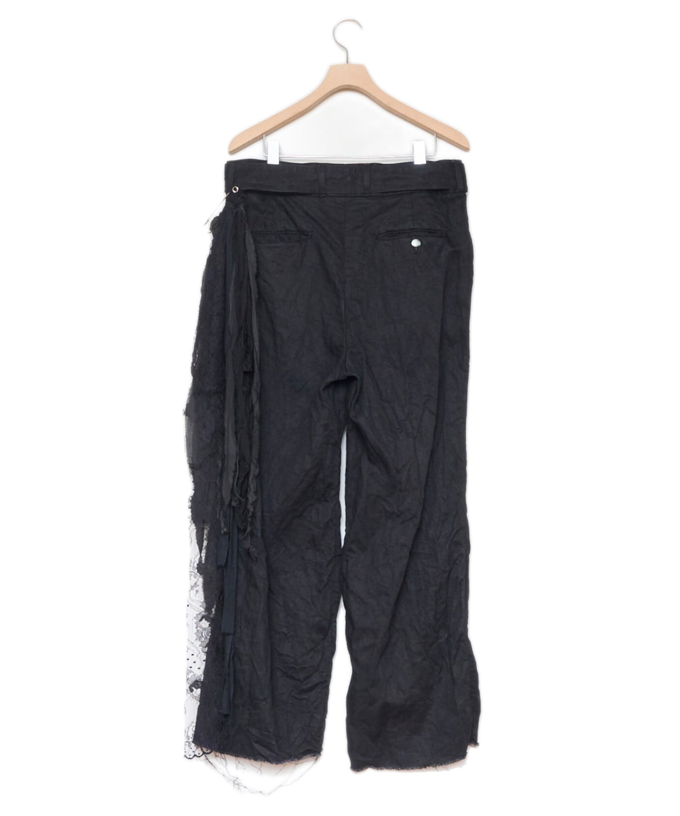 Midorikawa / MID26SS-PT04 BELTED PANTS (BLACK) | AfterSchool