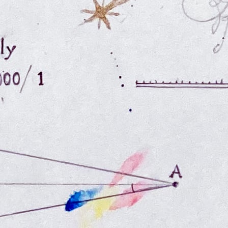 水彩【星の設計図】 | MIU.ART