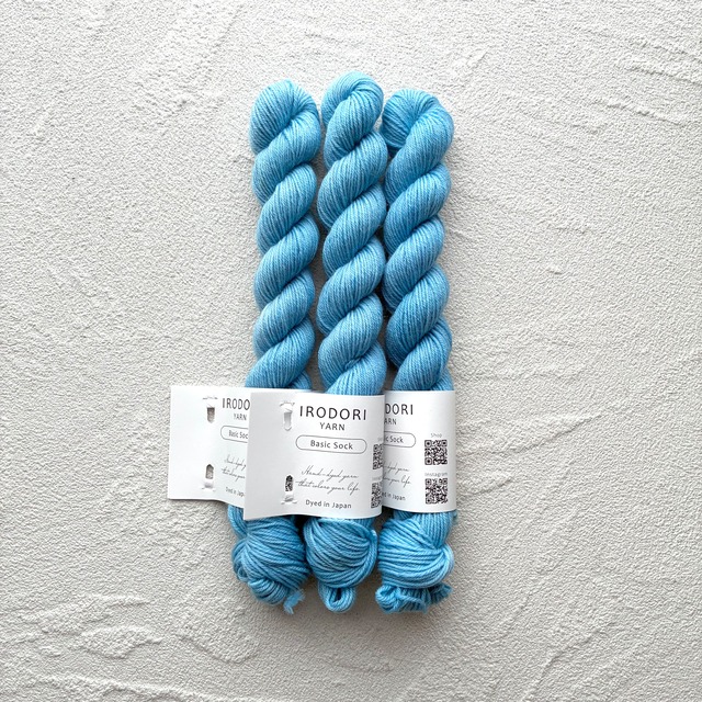 Basic Sock mini 【Neon Aqua】