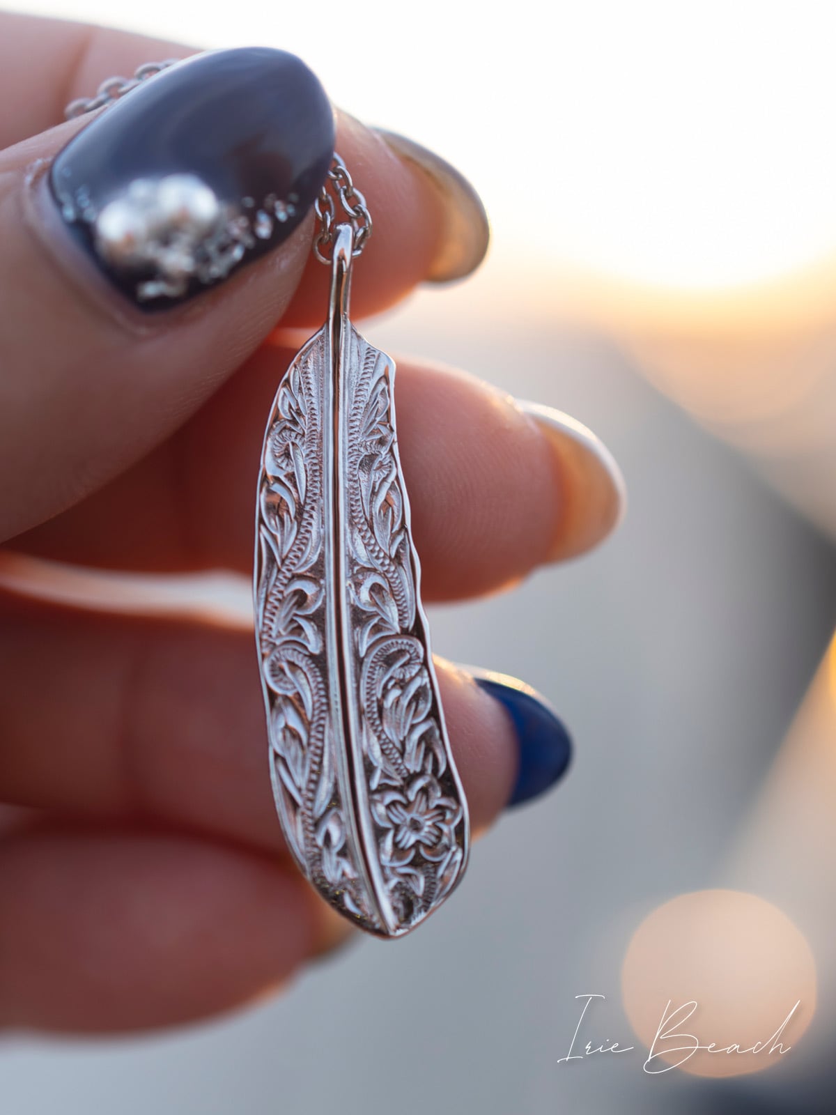 sun feather necklace | IRIEBEACH