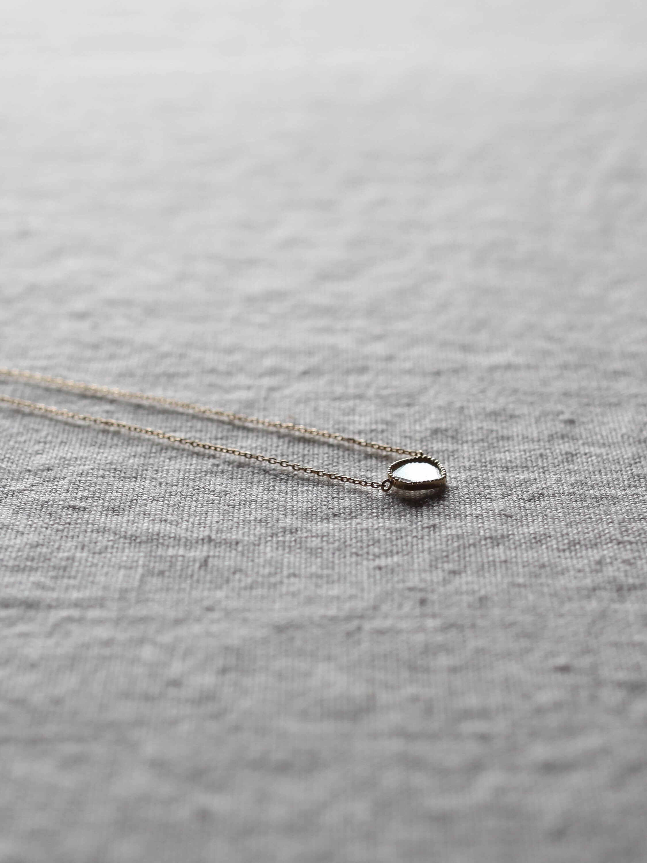 アトリエプラウ atelier plow|84 スライスダイヤモンドネックレス