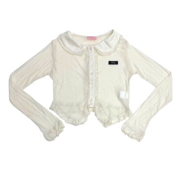 新品ステラマッカートニーSTELLA McCARTNEYレース編み綿ニットセーター