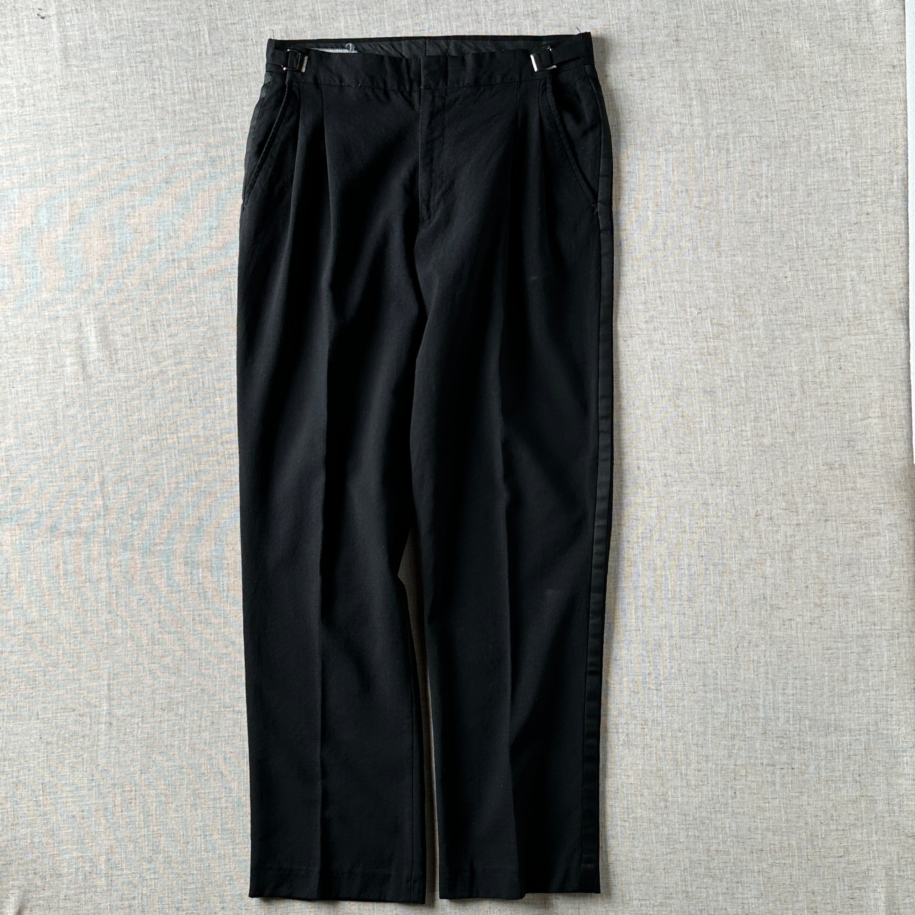 90's Side Adjuster Tuxedo Trousers W31-38