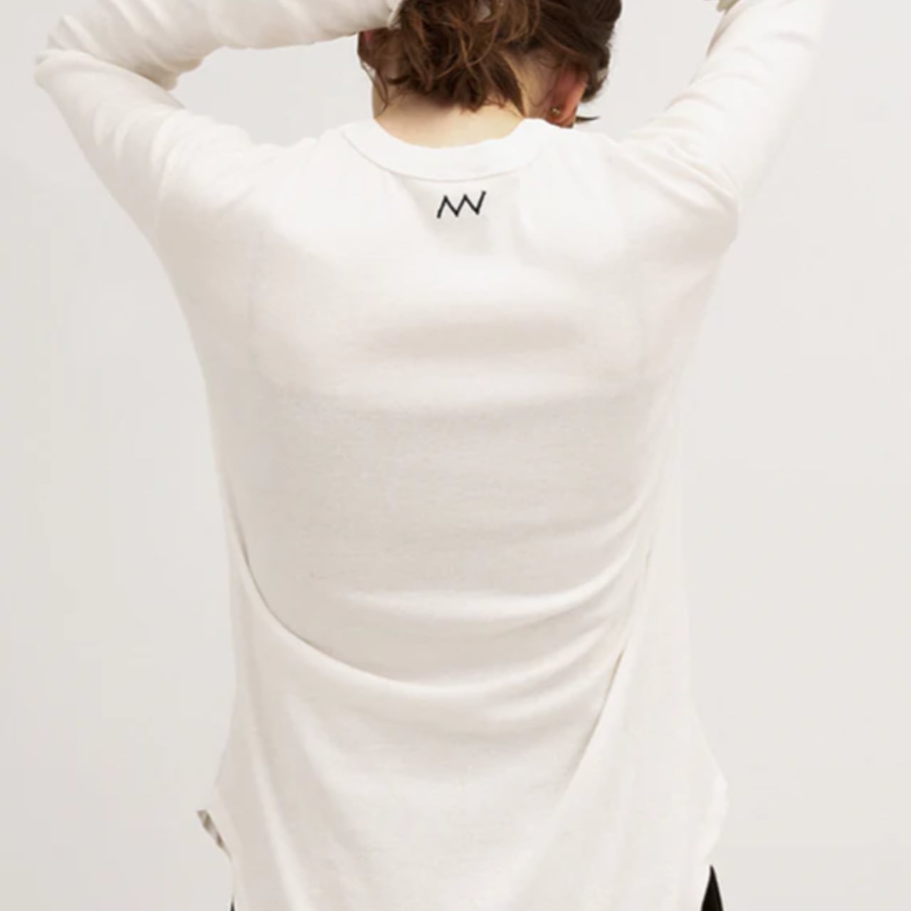 【YENN(イエン)】COTTON RIB LONG TEE