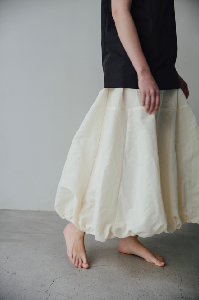 balloon skirt (ivory)