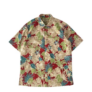 USED Aloha shirt / Cooke street  / size L