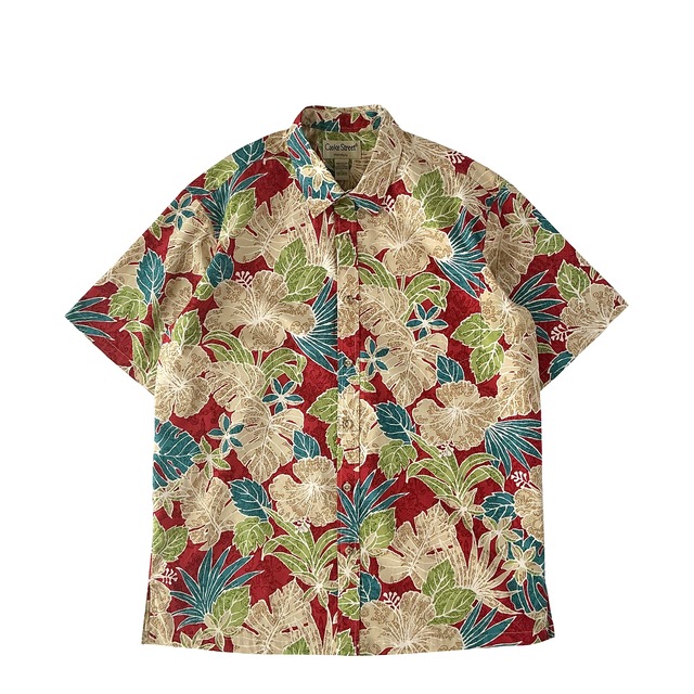 USED Aloha shirt / Cooke street  / size L