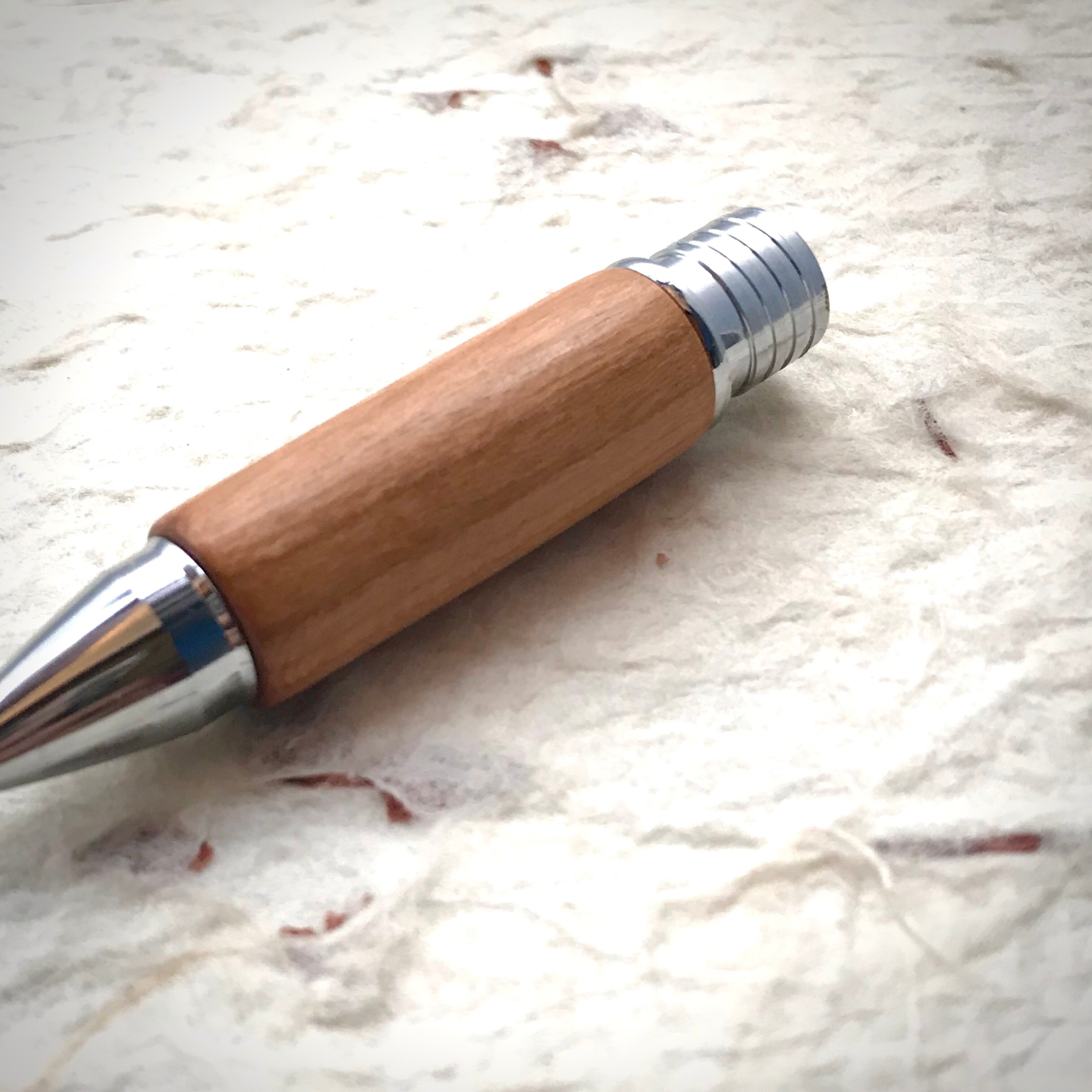 槙 木軸グリップ ジェットストリーム4&1 カスタムグリップ 亜麻仁油+