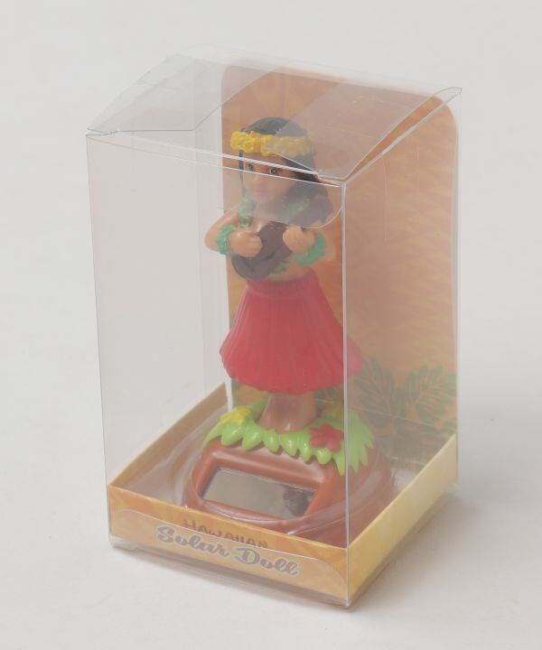 ≪ハワイ直輸入品≫ハワイアンソーラー ウクレレドール 置物 人形