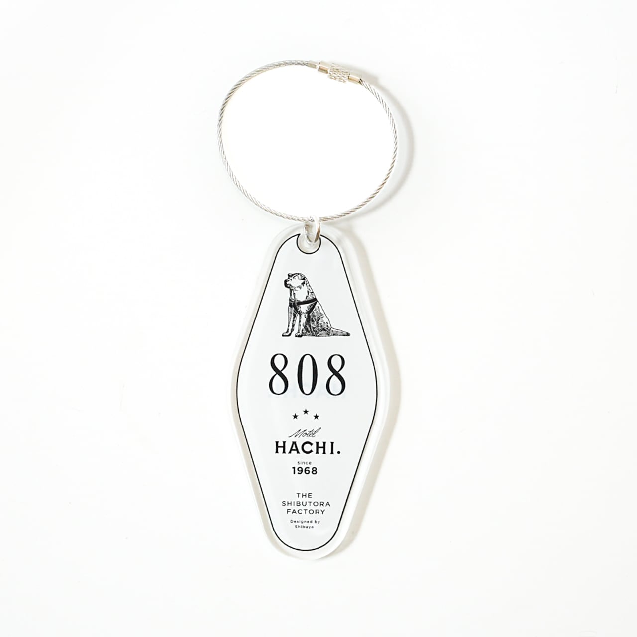 HACHI. MOTEL KEY HOLDER 808 | HACHI.THE SHIBUTORA FACTORY