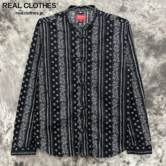 Supreme/シュプリーム【16SS】Toggle Band Coller Shirt /ペイズリー 
