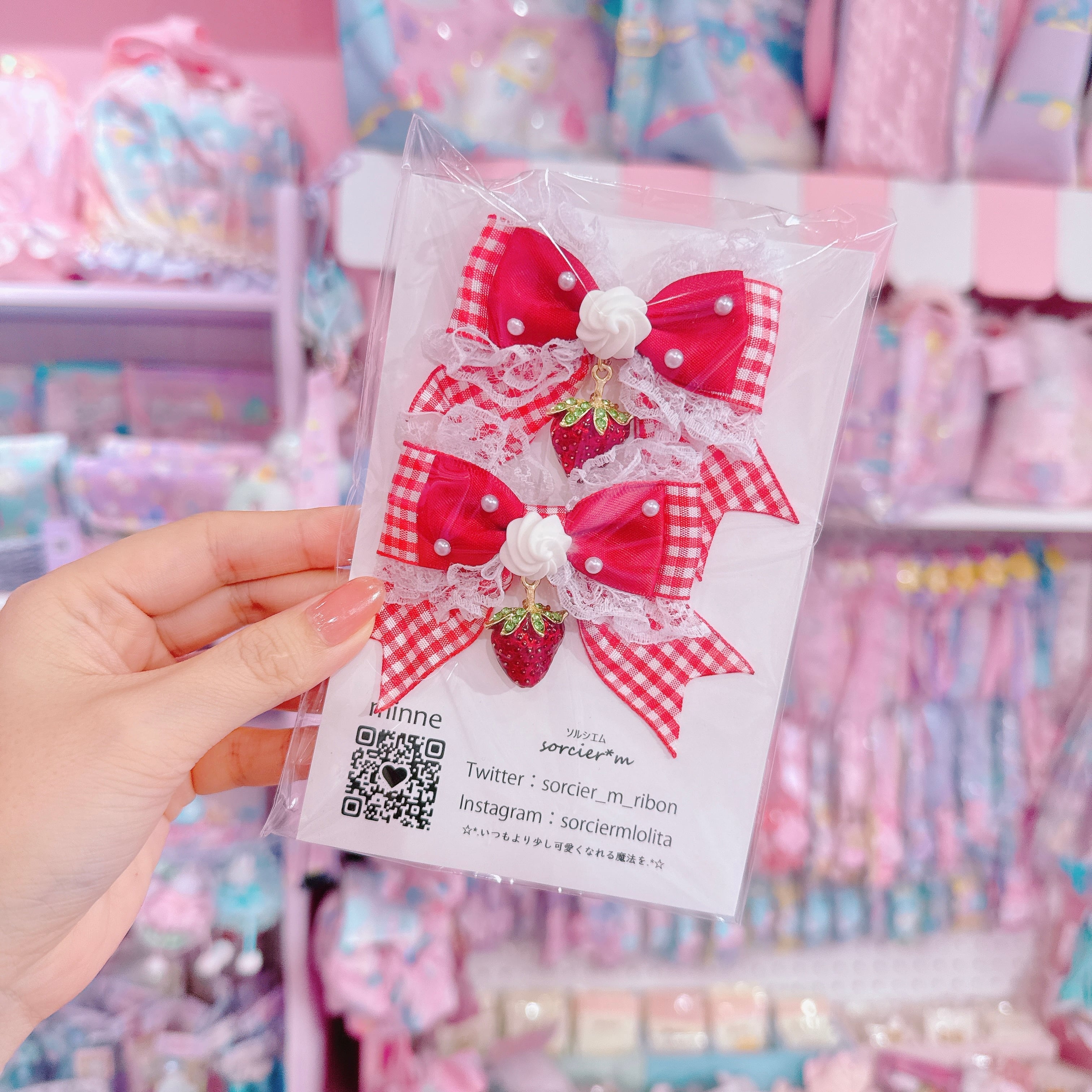 【E10】8-11ツインヘアクリップ